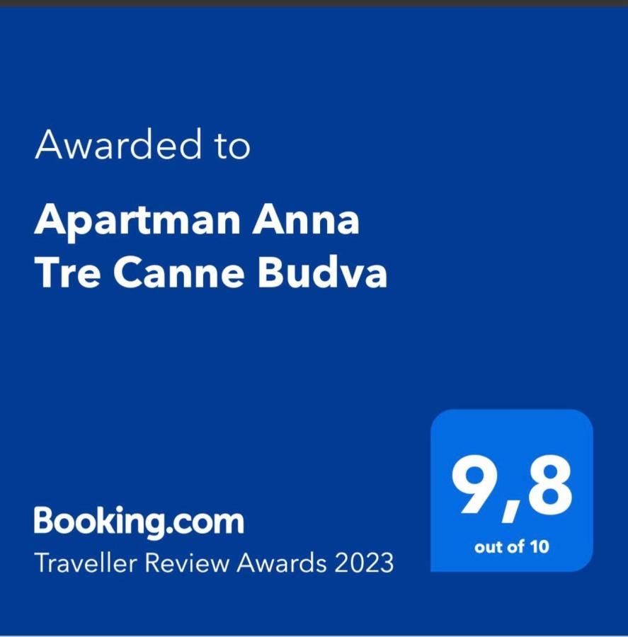 Apartman Anna Tre Canne Budva Kültér fotó